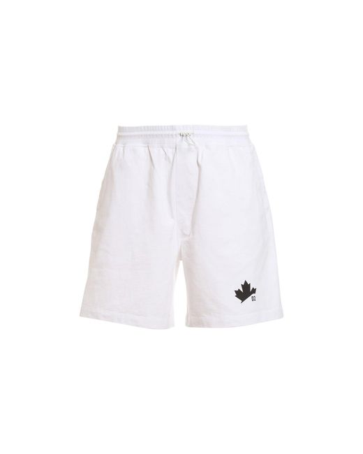 DSquared² Dsqaurured2 D2 Beadshort in het White voor heren