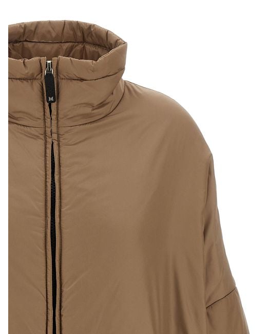 Max Mara Brown 'Paris' Down Jacket