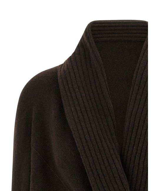 Alberta Ferretti Broche Cardigan in het Black