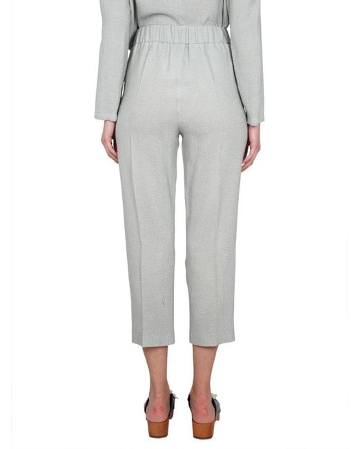 Alysi Gray Cropped Pants
