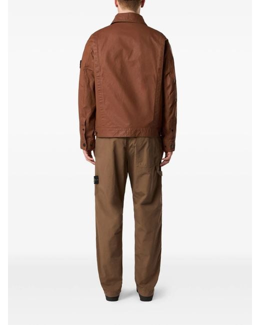 Stone Island Brown Capospalla