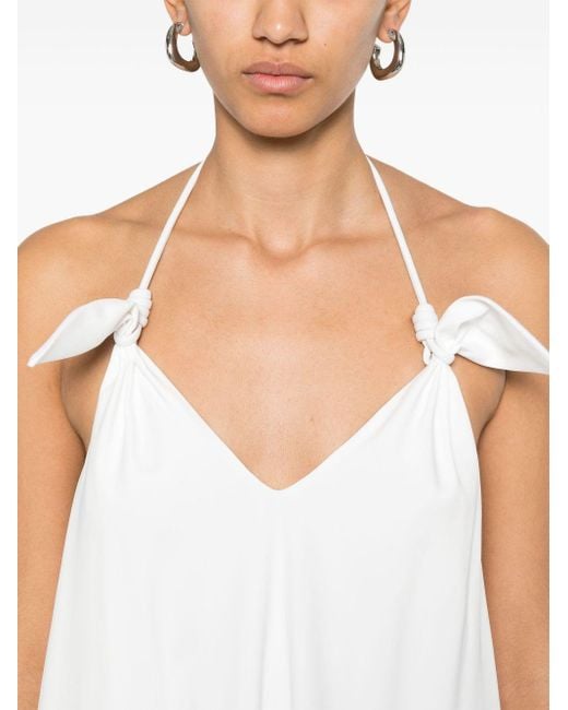 Loewe White Strappy Dress