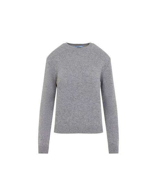 Prada Gray Cashmere Sweater
