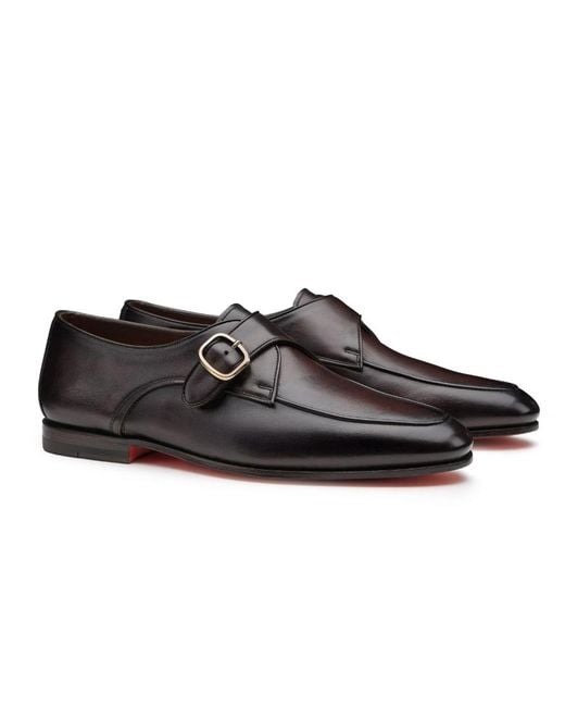 Santoni Black Carlo