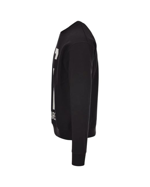 Sudadera Negra DSquared² de hombre de color Black