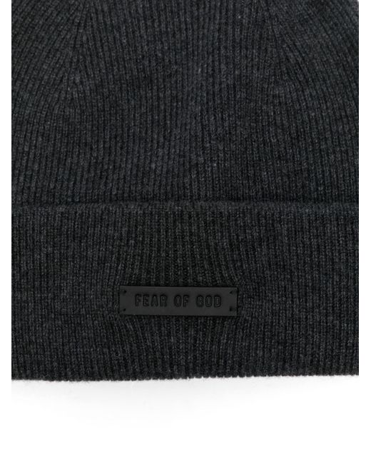 Fear Of God Kasjmier Muts in het Black voor heren