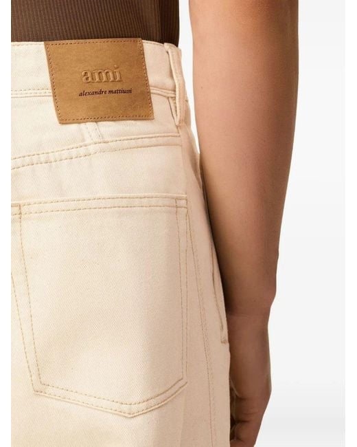 AMI Natural Jean Wide Fit Avec Bandes Laterales for men