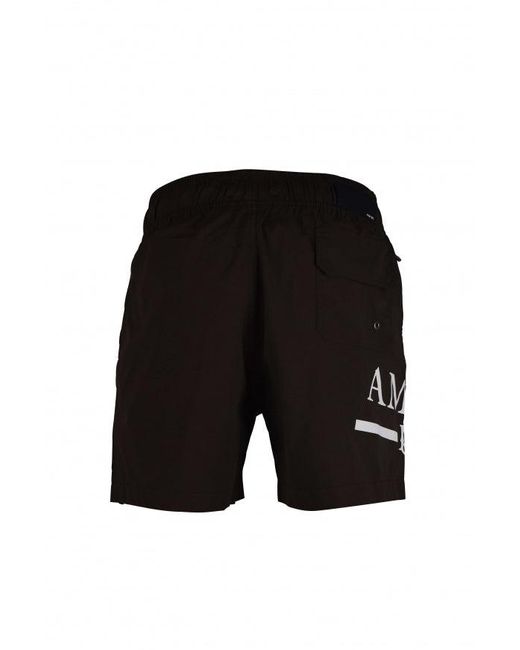 Amiri Black Swim Shorts for men