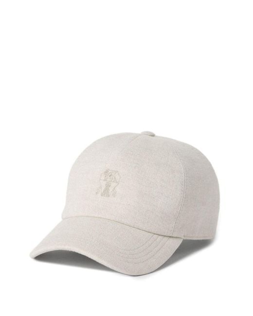 Cappello Baseball di Brunello Cucinelli in White