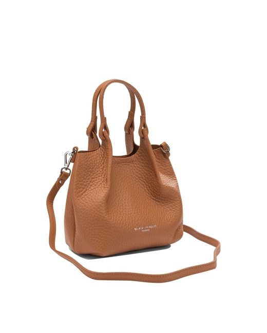 Gianni Chiarini Brown Handbags Orange