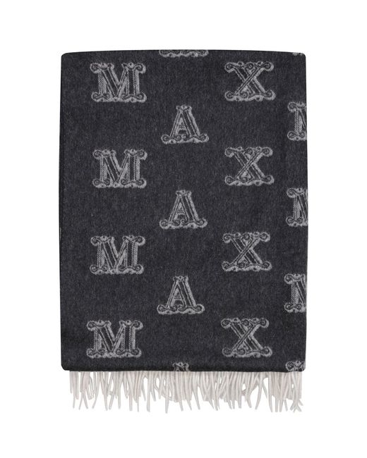 Max Mara Black Scarfs