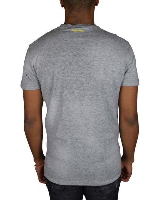 DSquared² Gray T Shirt Icon