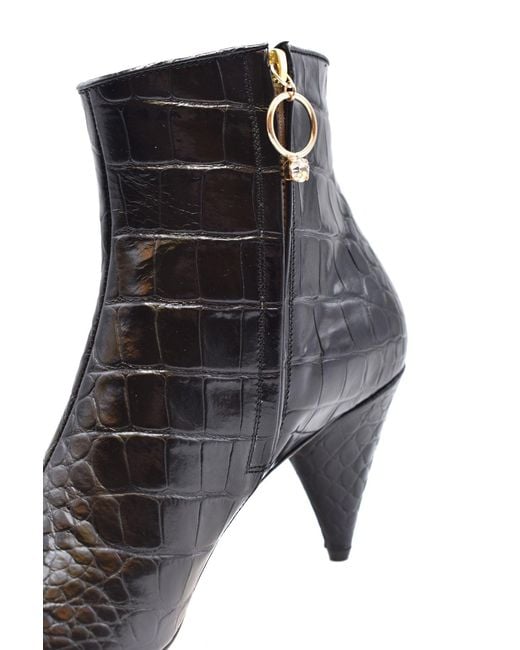 Polly Plume Black Booties