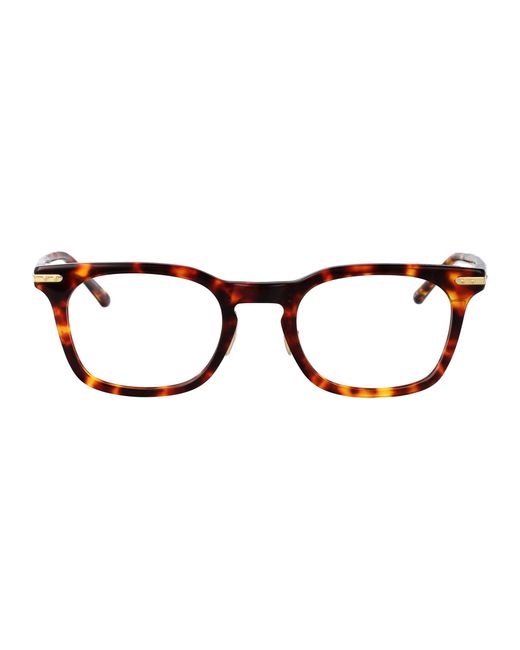 Linda Farrow Brown Darkt-Shell/Lightgold/ Acetate Glasses