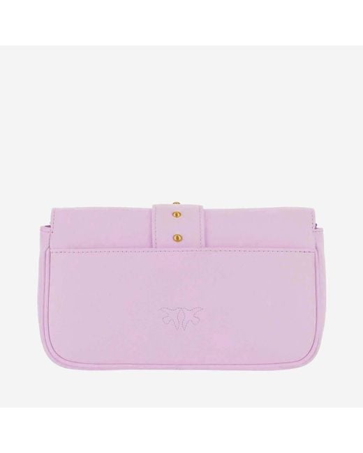 Pinko Purple Love One Pocket Bag