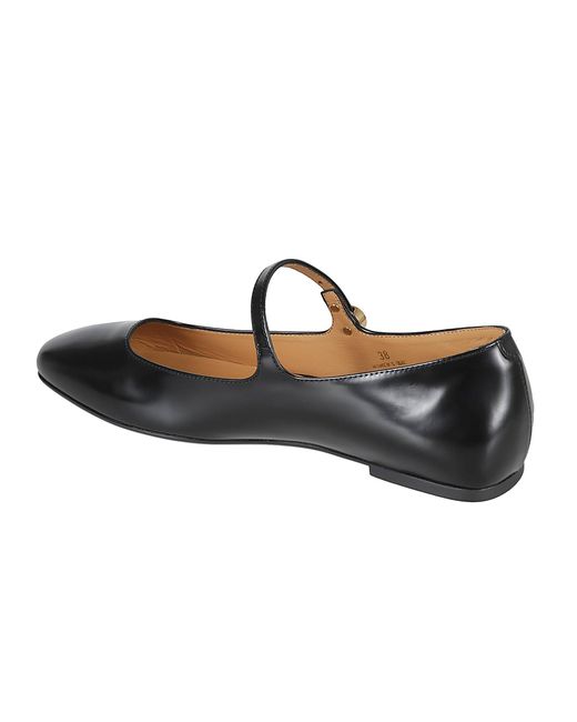 Tod's Black Flat Shoes for men