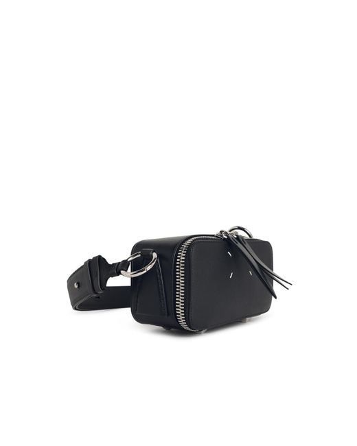 Maison Margiela Black 'Doll' Lear Crossbody Bag