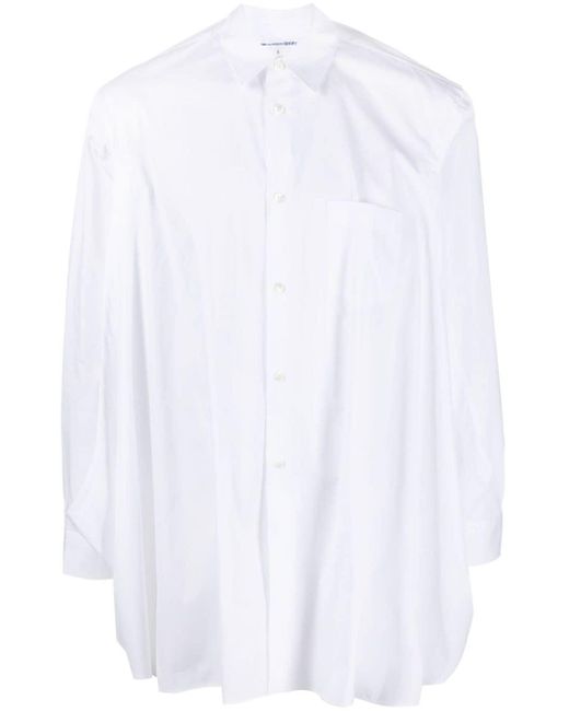 Comme des Garçons White Cotton Shirt for men