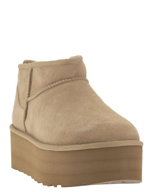 Ugg Brown Ultra Mini Classic