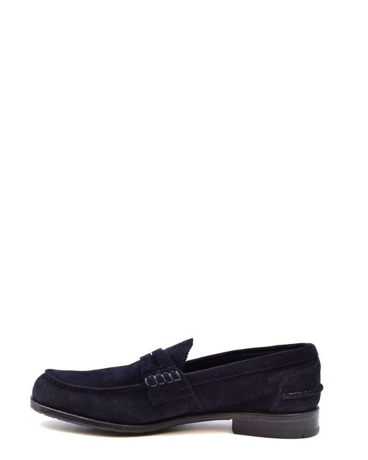 Premiata Blue Moccasins