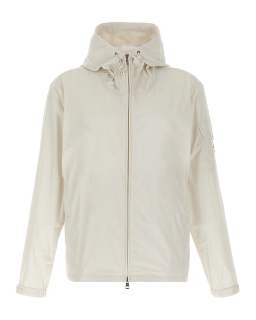 Giacca 'Sassiere' di Moncler in White da Uomo