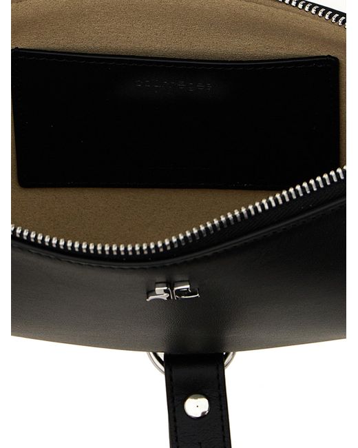 Courreges Courres 'holy Eclipse' Schoudertas in het Black