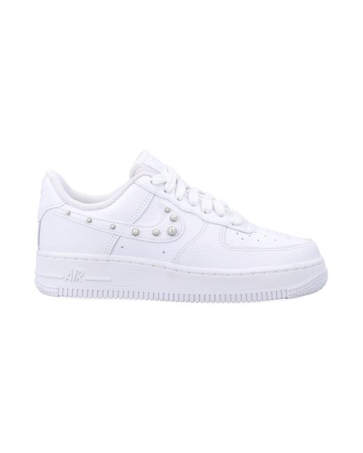 Nike White Air Force 1 '07 Leather Sneakers
