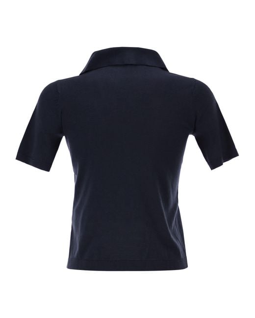 Weekend by Maxmara Blue Wkdroncolo Polo Shirt