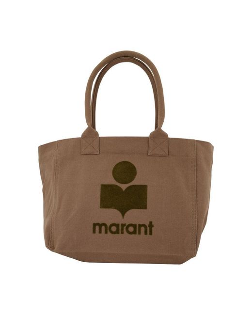 Yenky GZ Shopper Bag Cotton caki Isabel Marant de color Brown