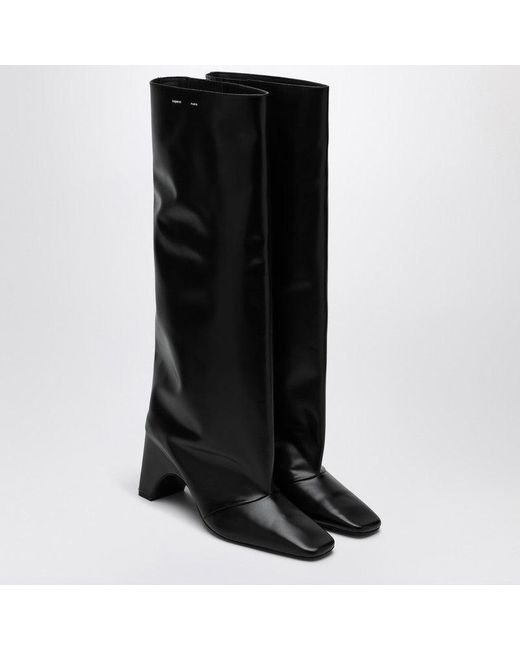 Coperni Black Leather Bridge Boot