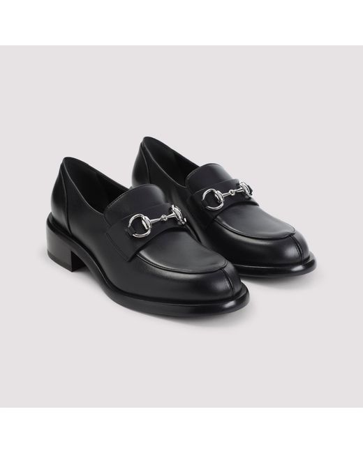 Gucci Black Savoy Loafers