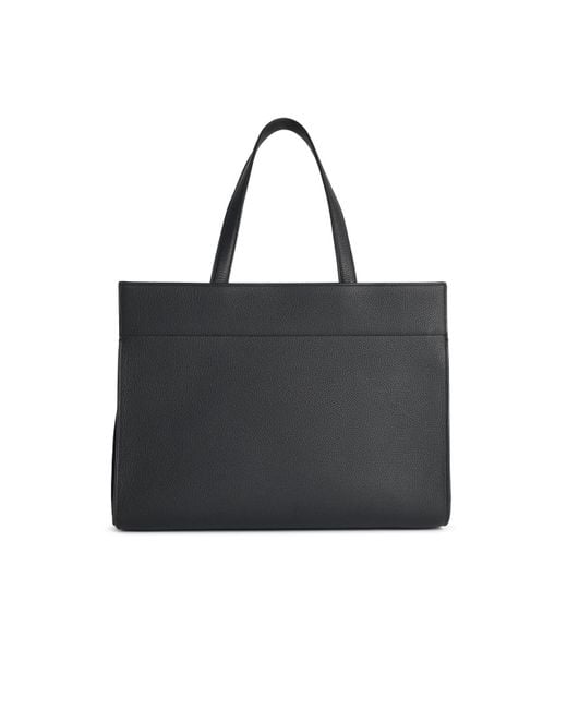 Khaite 'Crosby' Black Lear Tasche