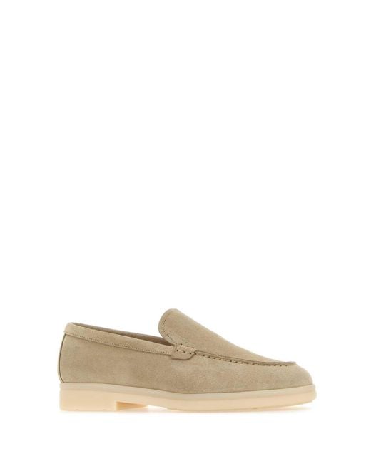 Church's Gray Sand Suede Loafers
