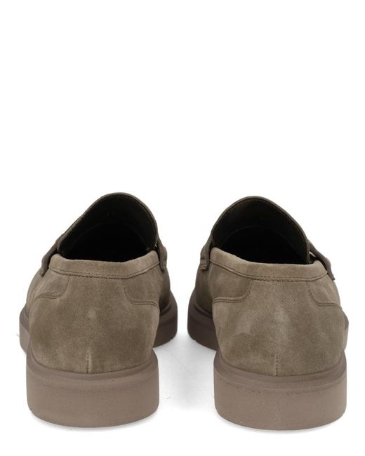 Brunello Cucinelli Brown Leather Loafer