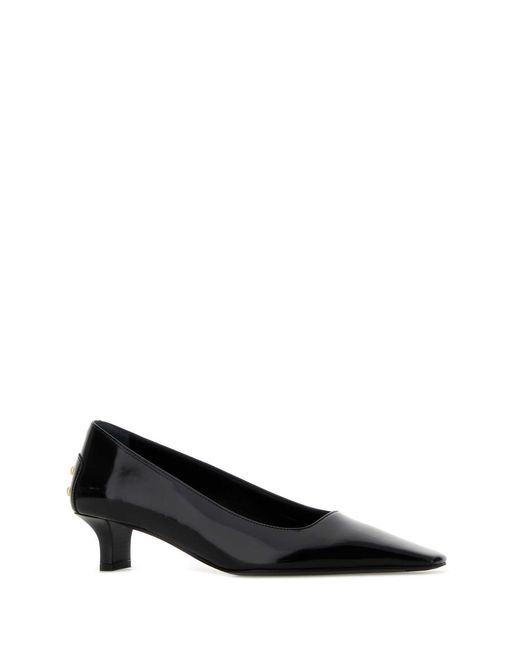 Tod's Black Leather Pumps