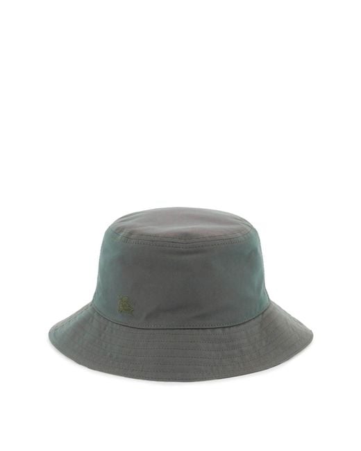 Chapeau de seau réversible Burberry en coloris Gray