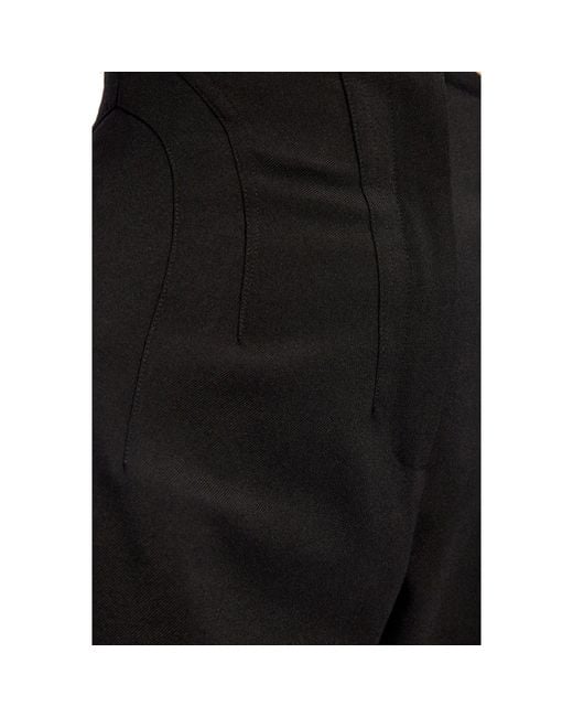 Alaïa Black Wool Trousers