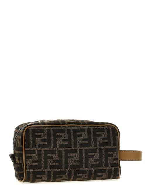 Fendi Black 'Ff' Small Beauty for men