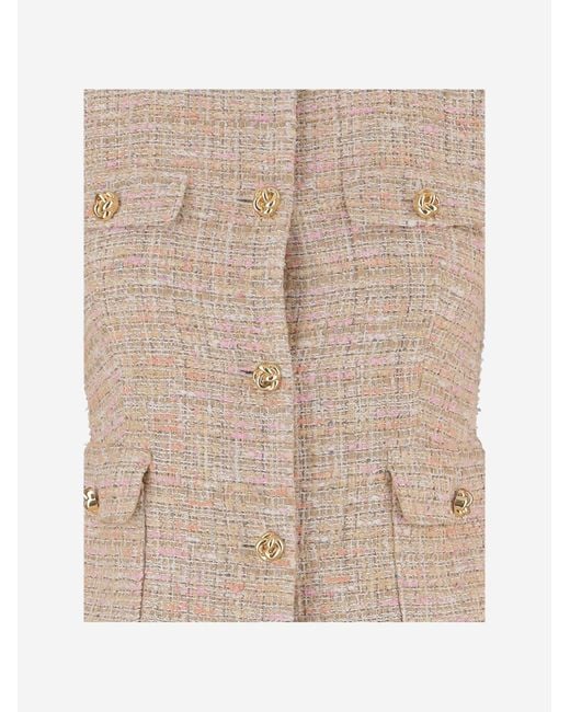 Tagliatore Natural Viscose Blend Jacket