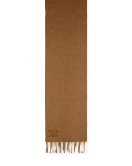 'Wsdalia' Cashmere Ha Rubato Con Il Ricamo "Monogramma" Marrone di Max Mara in Brown