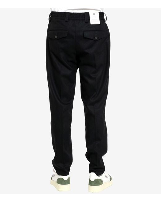 PT Torino Black Trousers for men