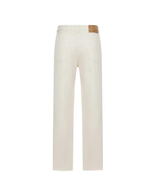 Haikure White Logan Five Pocket Jeans for men