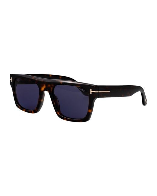 Tom Ford Blue Squared Sunglasses Ft1337 52 V