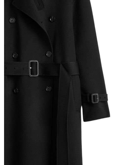 Totême  Black Wool Coat