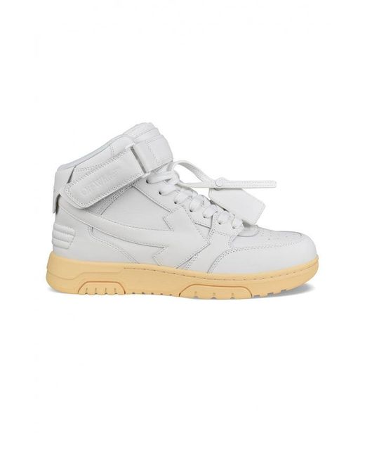 Off-White c/o Virgil Abloh White Out Of Office Mid Sneakers for men