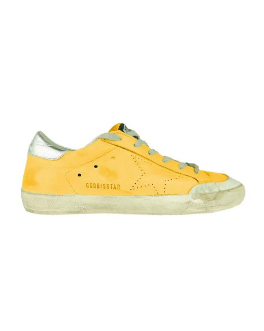 Golden Goose Deluxe Brand Yellow Gelber Ledersneaker