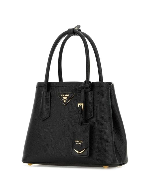 Prada Black Double' Mini Handbag