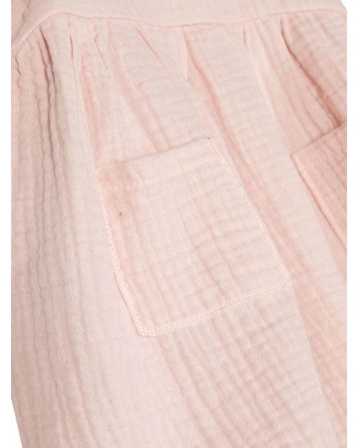 Teddy & Minou Pink Dress With Pockets