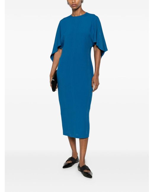 Stella McCartney Blue Midi Dress