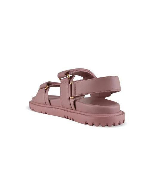 Dior Pink Dior Dioract Sandals